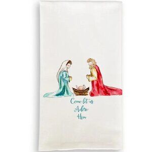 Kitchen Towel, Come Let Us Adore Him